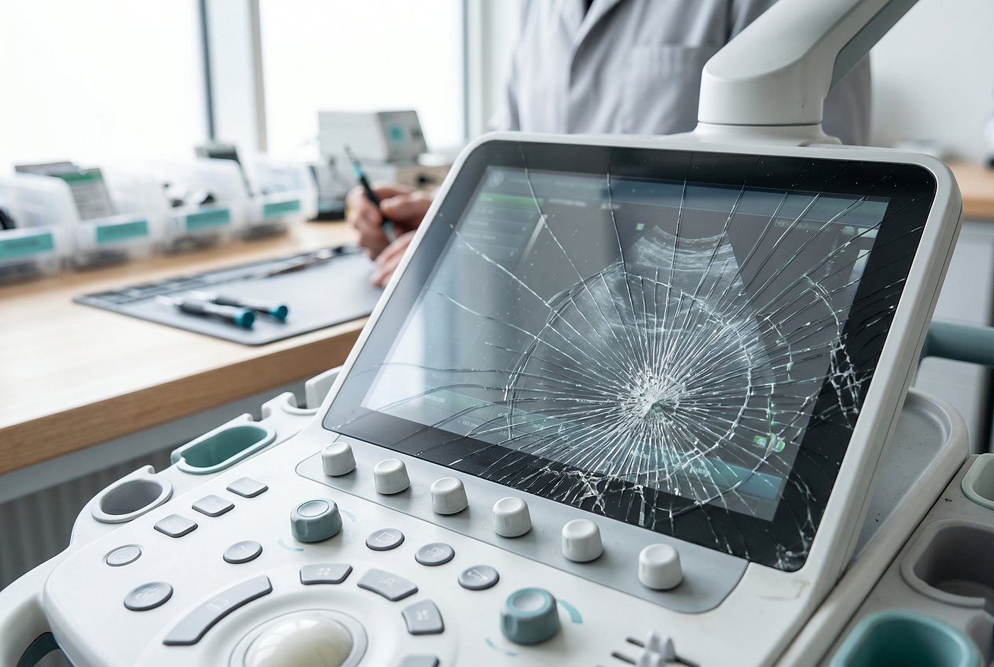 Touchscreen-Defekte, Geräte-Reparatur