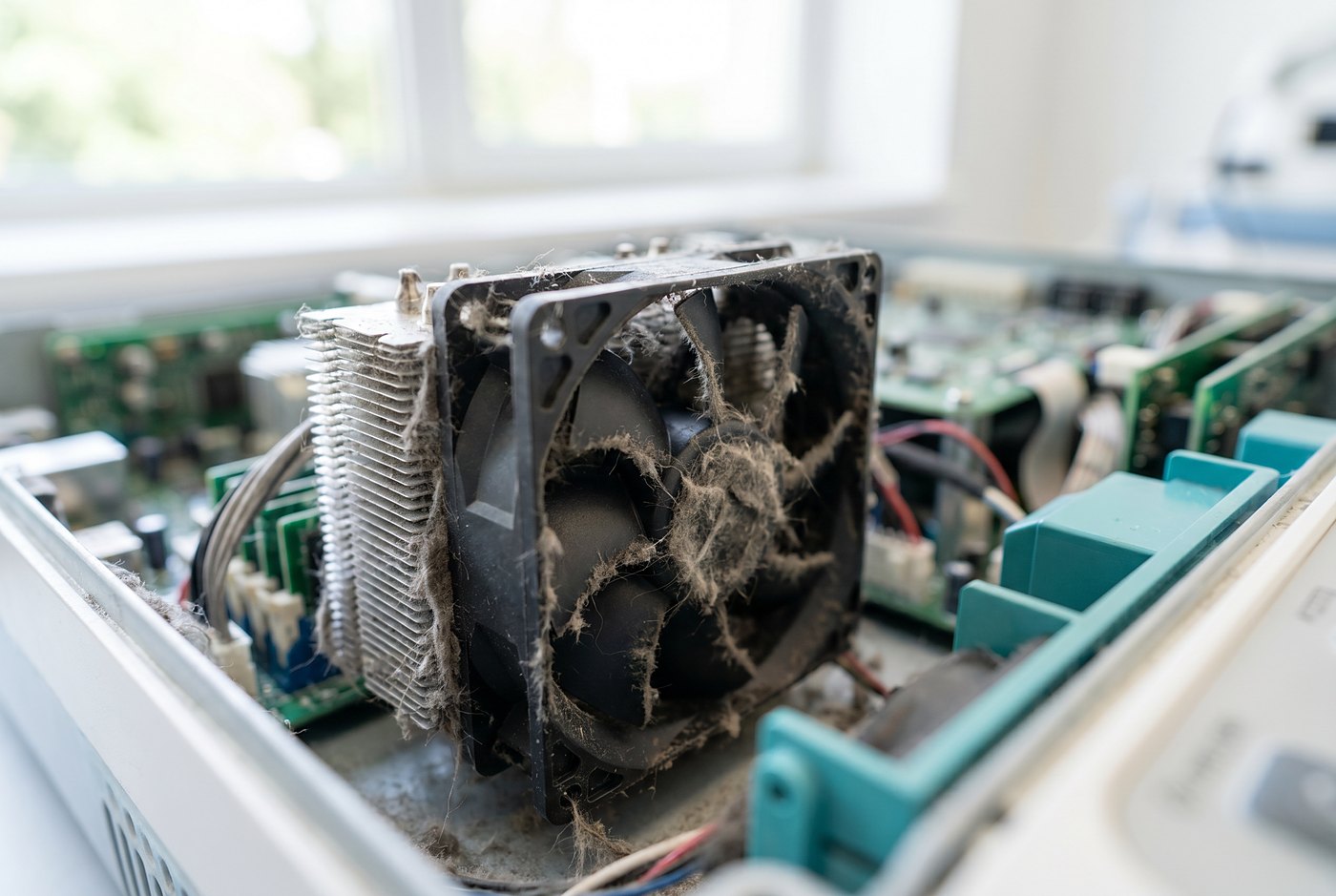 Überhitzung, Geräte-Reparatur